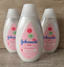 3 x Johnson's Baby Lotion 300ml Pure & Gently Daily Care