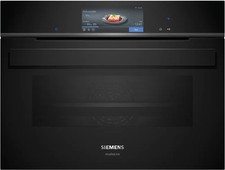 Siemens CS958GDD1 Studioline iQ700 45cm Compact Steam Oven, Full Touch Control