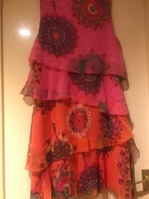 Desigual Dress Floaty  Chiffon