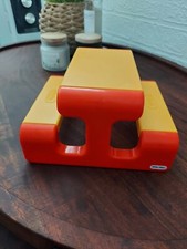 Vintage 1990's Little Tikes Dollhouse Places Picnic Table