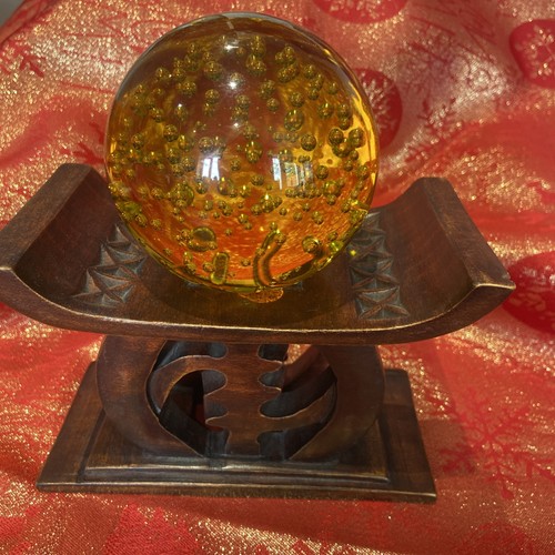 Glass bubble round - glass, a