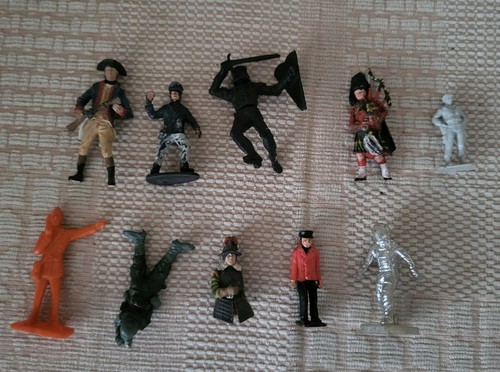 Toy soldiers scottish piper - toy,