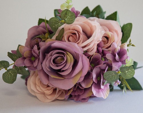 Artificial silk rose flower - artificial,