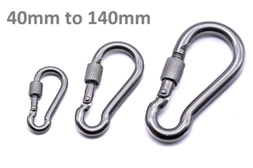 Stainless steel carabiner - a4,