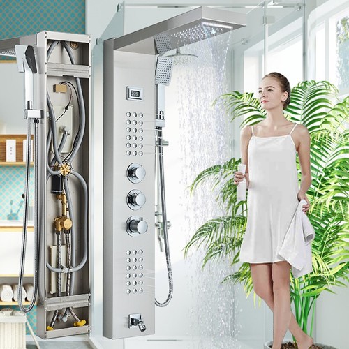 Thermostatic shower panel - thermostatic,