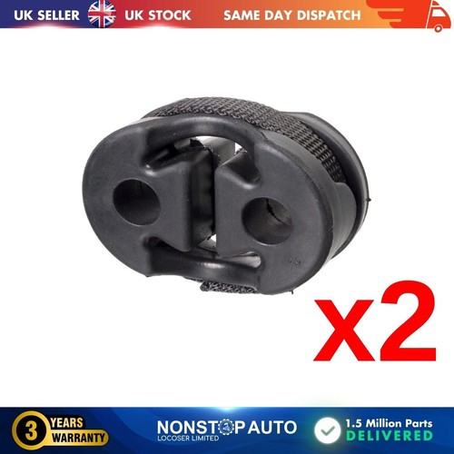 Silencer exhaust mounting - 2x,
