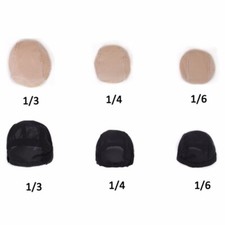 For 1/3 1/4 1/6 BJD Doll Wig Cap Wig Headgear DIY Handmade Fixed-Wig Hairnet Fit
