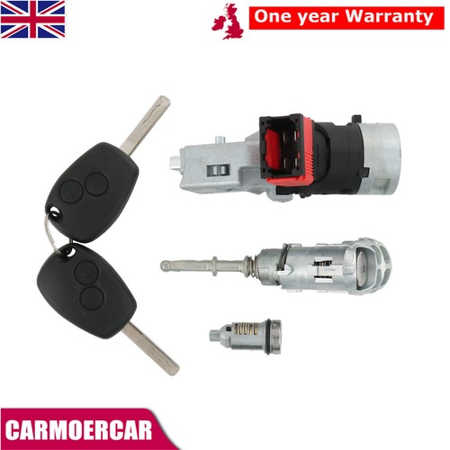 Ignition starter door lock set - door,