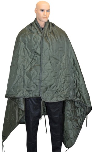 New olive green ripstop - ripstop, poncho