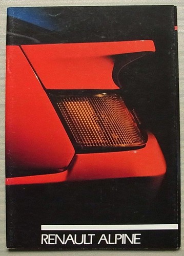 Renault alpine v6 - gt, &