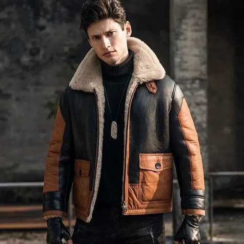 Raf black mens - b3, bomber