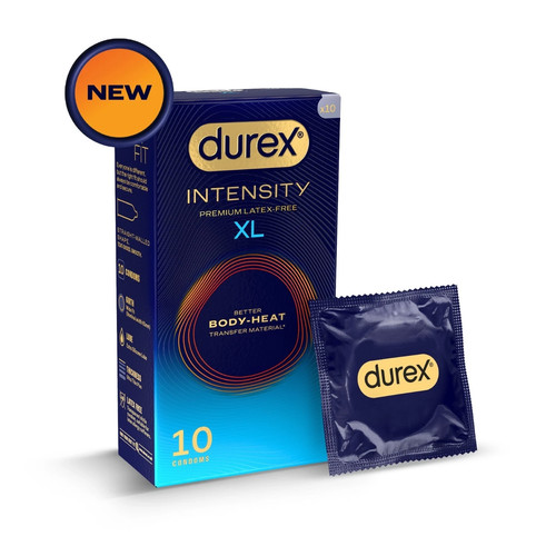 Durex intensity condoms xl - durex,