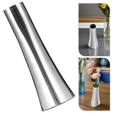 Tabletop Flower Bottle Stainless Steel Vase Floral Large Floor