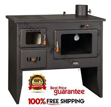 Cooking Wood Burning Stove Back Boiler Prity W12 16,1kw  EcoDesign 2022
