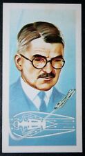 SIR FRANK WHITTLE   JET ENGINE ENGINEER   Vintage 1960's Tribute Card  LE03M