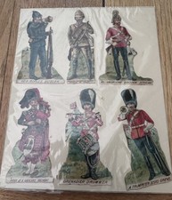 Antique Military Scraps-British Army  . 9*5cm. Raphael Tuck & Sons?