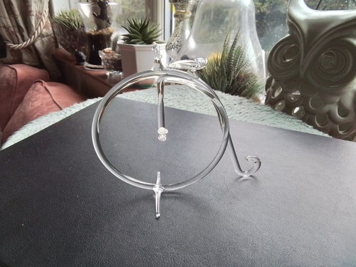 Delicate clear art glass - art,