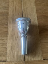 Unbranded Trombone Mouthpiece Large Shank Silver