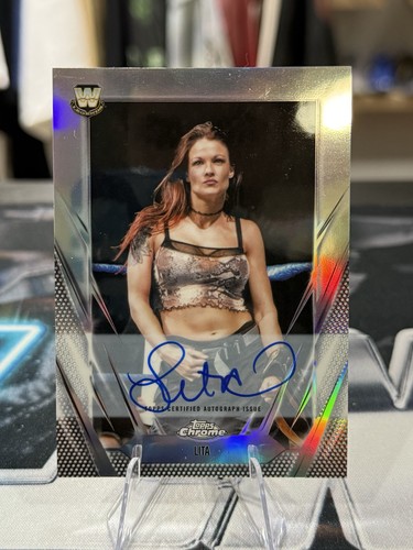 2026 topps chrome wwe - wwe, lita
