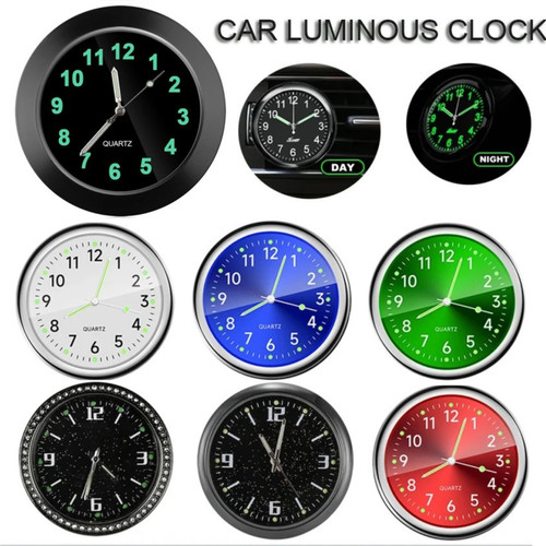 Mini car dashboard clock - 1×,