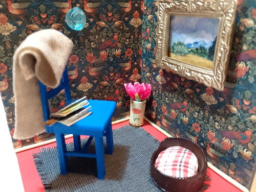 Miniature artisan dolls - artisan, house