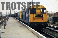 35mm Slide BR British Railways Diesel Loco Class 20 20197 1986 Orig