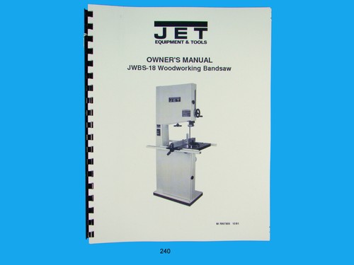 Jet jwbs woodworking band - jwbs-18,