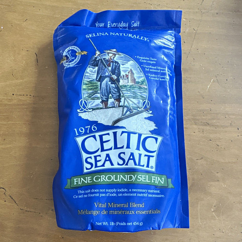 Celtic sea salt fine ground - salt,