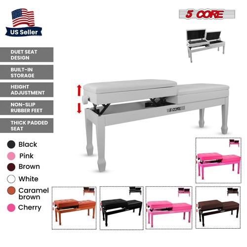 Core duet piano bench 5 - core,