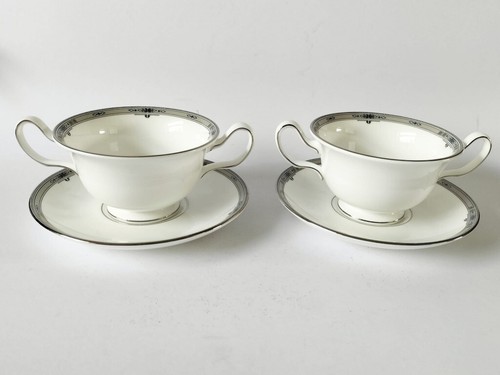 Wedgwood amherst soup bowls - soup, /
