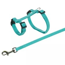 Rabbit harness and lead, various colours. snap buckles(6260)