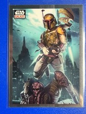Topps Star Wars Galaxy Chrome 2023 Bounty Acquired Boba Fett #72