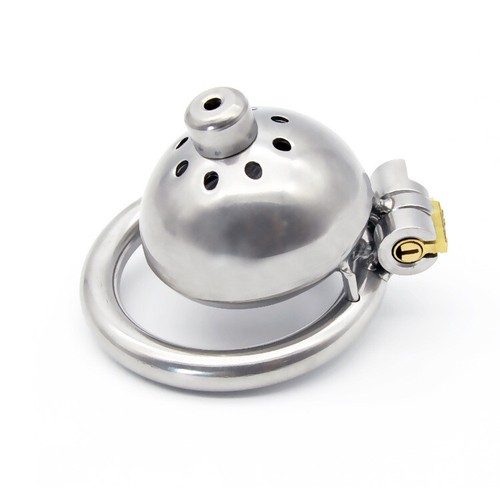 Stainless steel male chastity - stainless,