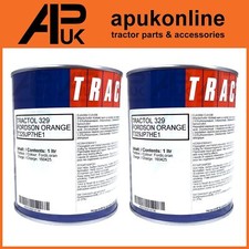 2L Tin Wheels Orange Paint