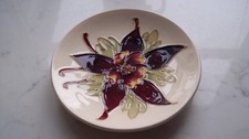 Moorcroft Pin Dish Columbine 4