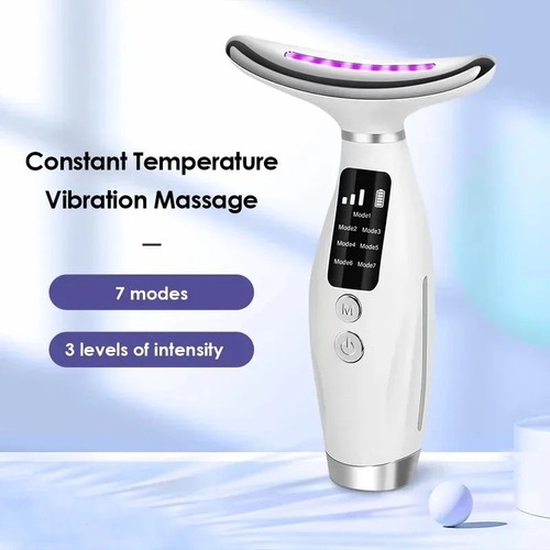 Led face neck massager - neck,