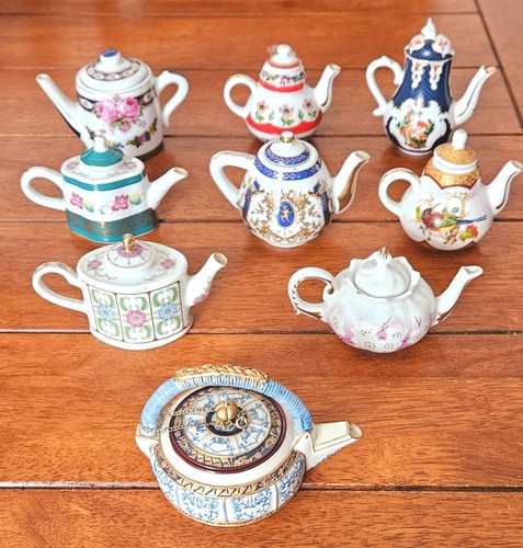 Miniature teapots job lot - miniature,