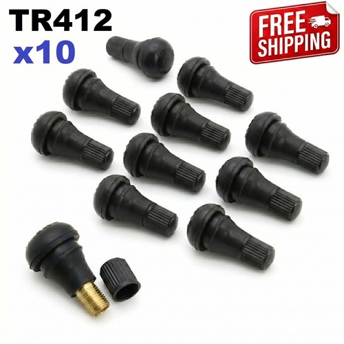 10x tr412 tubeless tyre valves - tubeless,