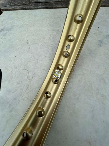 Akront gold flangeless alloy
