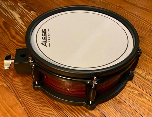 Red alesis mesh snare drum - snare,