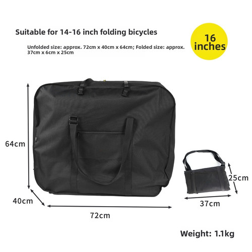 Folding bike carry case - folding,