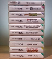 Nintendo DS Games x9 & Nintendo 3DS x1 Games