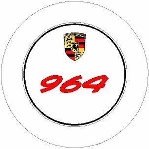 Porsche 964 self cling - porsche,