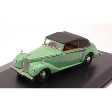 ARMSTRONG SIDDELEY HURRICANE CONVERTIBLE CLOSED 1946 GREEN 1:43 Oxford Road Cars 