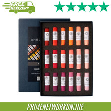 Unison Colour Soft Pastels – Red Set of 18 100% ORIGINAL ⭐⭐⭐⭐⭐