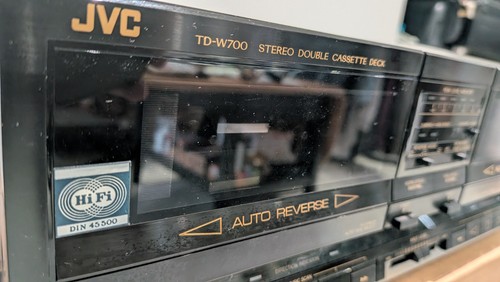 Jvc w700 vintage - td-w700, stereo