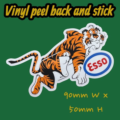 Esso tiger running - esso,