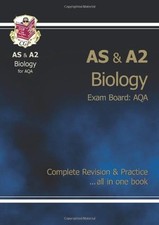 AS/A2 Level Biology AQA Complete Revision & Practice By CGP Books