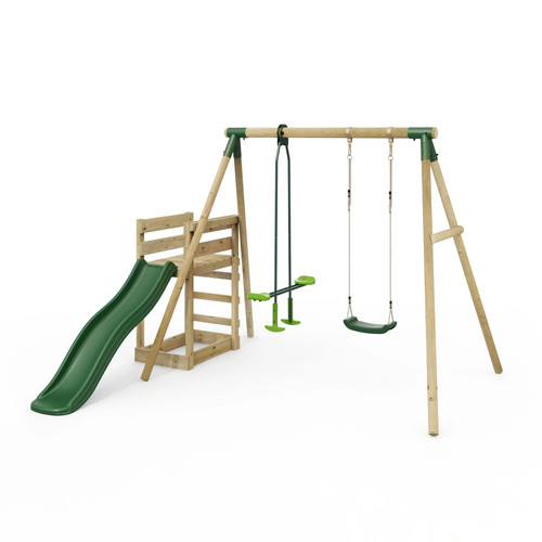 Rebo wooden garden swing - rebo,