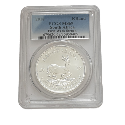 Pcgs ms69 2018 1oz - pcgs,
